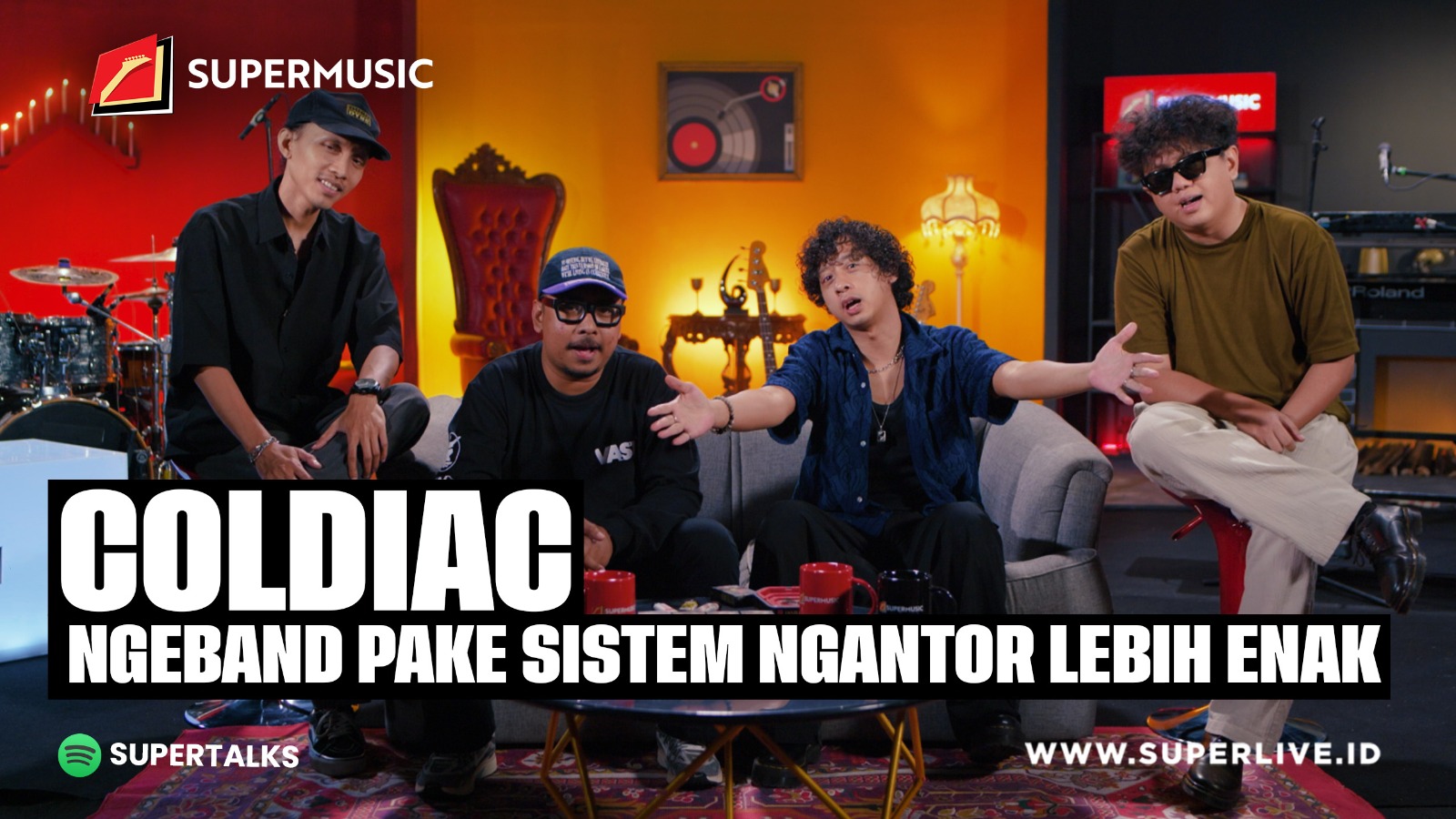 SUPERMUSIC – COLDIAC "NGEBAND PAKE SISTEM NGANTOR LEBIH ENAK"