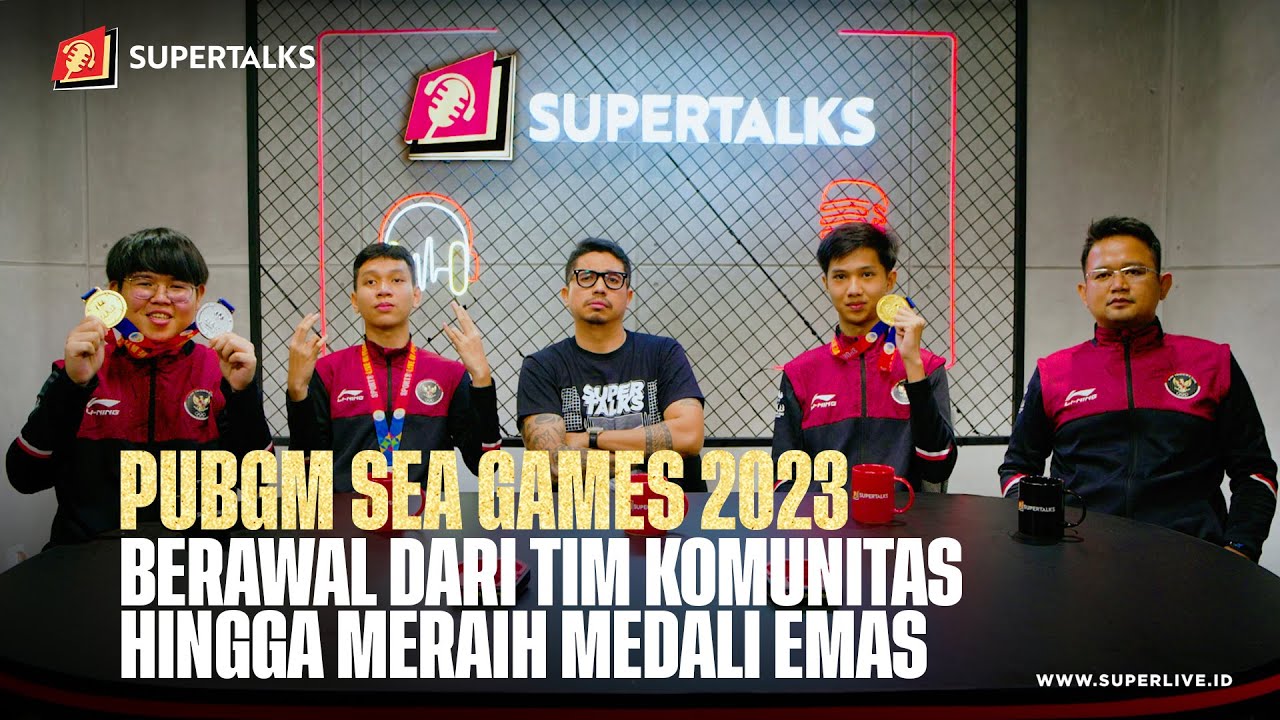 PUBGM SEA GAMES 2023 "Berawal Dari Tim Komunitas Hingga Meraih Medali Emas" | #SUPERTALKS Eps.18