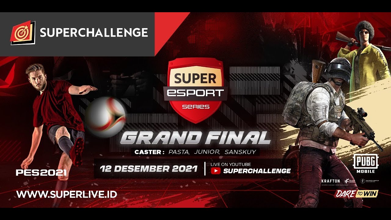Live Streaming GRAND FINAL Super Challenge - Super Esport Series PUBG Mobile