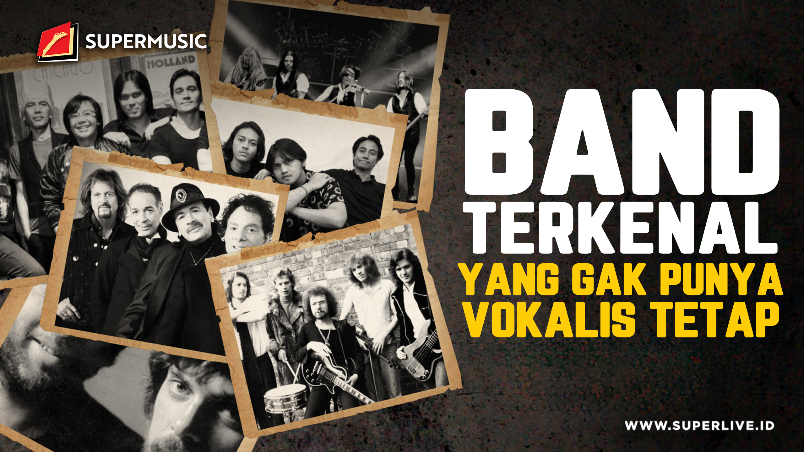 SUPERMUSIC - BAND TERKENAL YANG GAK PUNYA VOKALIS TETAP